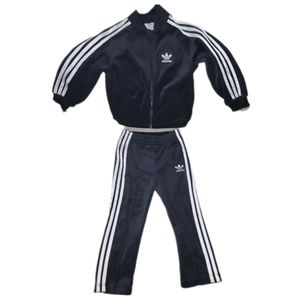 Adidas velour suit